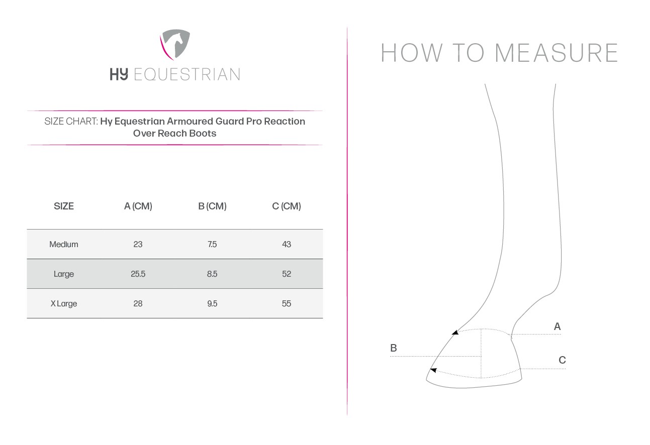 Hy Equestrian Hy Equestrian Armoured Guard Pro Reaction Over Reach Boots